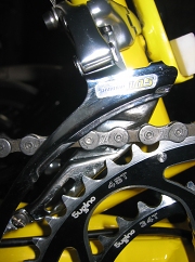 Short Crank and derailer