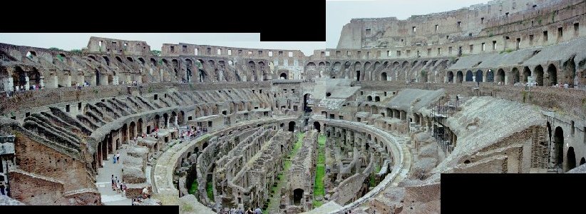 inside the colloseo